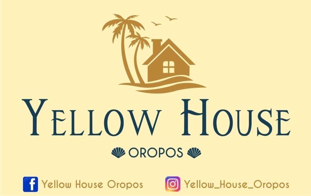 Yellow House Oropos Nea Palatia Exterior foto