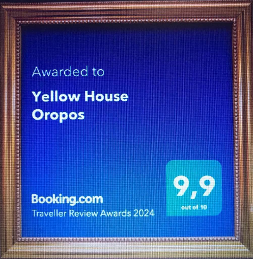 Yellow House Oropos Nea Palatia Exterior foto